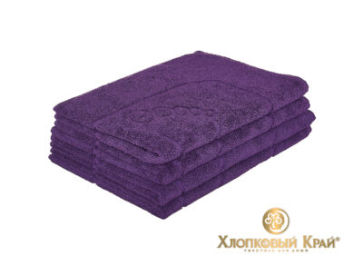 полотенце-коврик для ног 50х70 см фиолет, фото 3