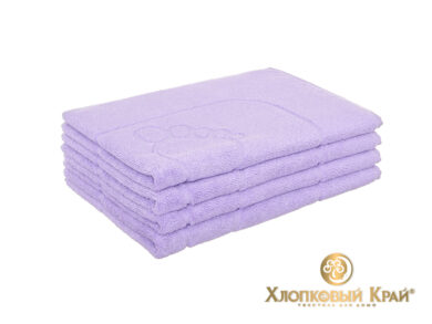 полотенце-коврик для ног 50х70 см лаванда, фото 3