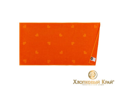 полотенце для лица 50х100 см Амор оранж, фото 3