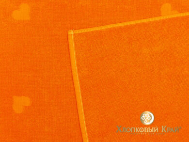 полотенце для лица 50х100 см Амор оранж, фото 7