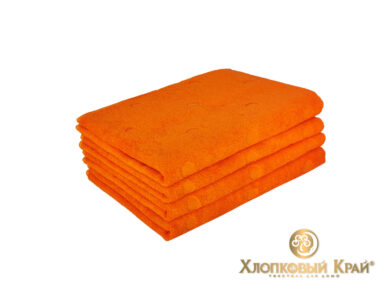 полотенце для лица 50х100 см Бон Пари оранж, фото 5