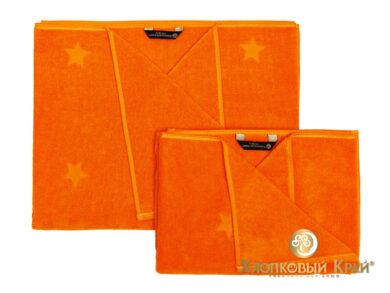 полотенце для лица 50х100 см Монамур оранж, фото 2