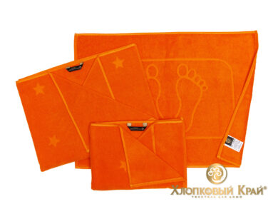 полотенце для лица 50х100 см Монамур оранж, фото 8