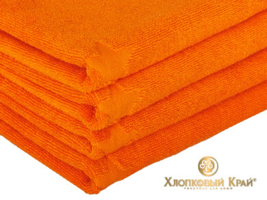Полотенце банное 70х140 см Монамур оранж, фото 10