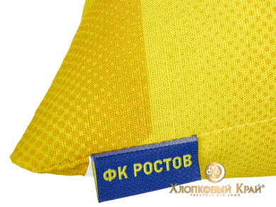 Подушка декоративная Ростов Honeycombs yellow, фото 4
